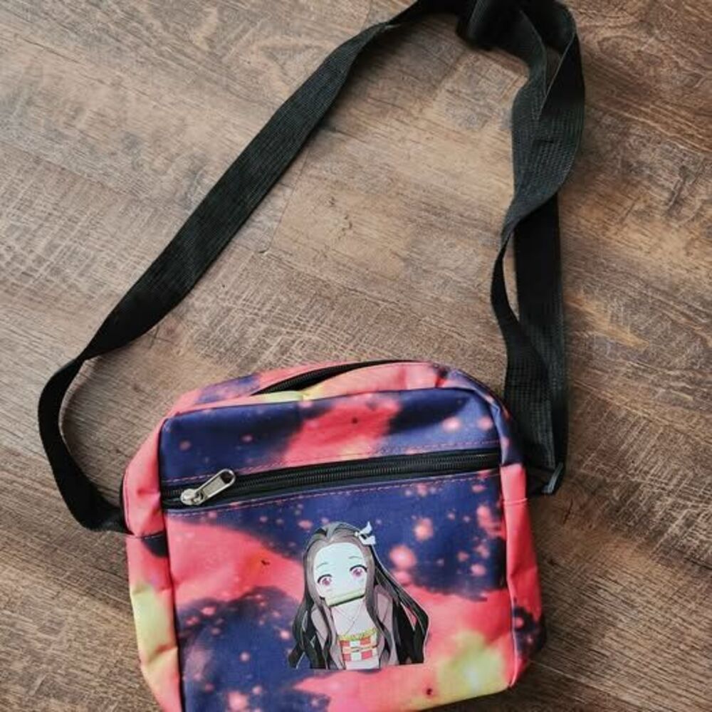 Demon Slayer Nezuko cross body or lunch bag